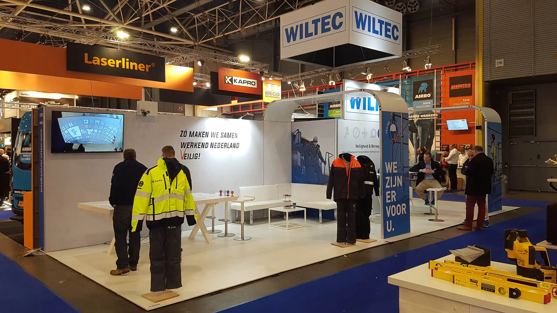 standbouw bouwbeurs Jaarbeurs Utrecht standbouw Bouwbeurs Jaarbeurs Utrecht