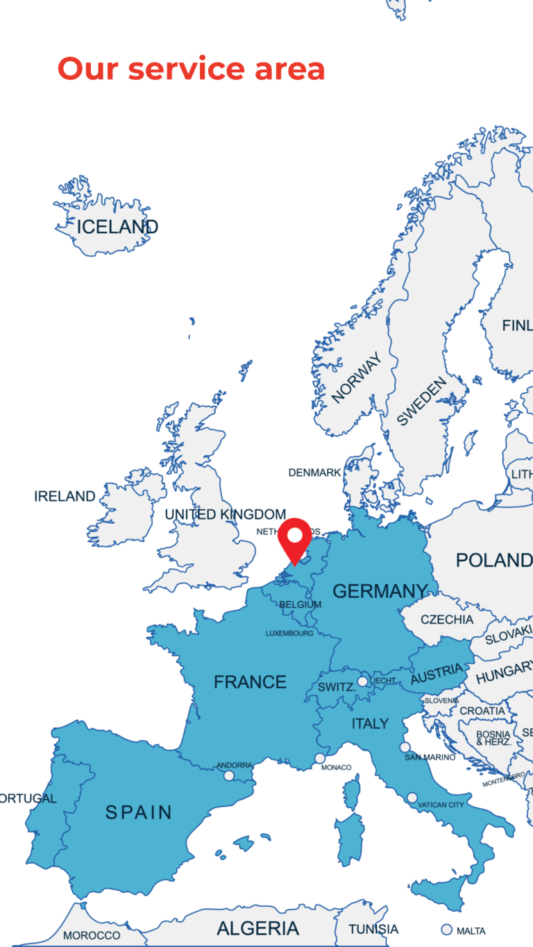 Service Area Western Europe